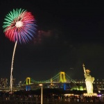 2015年お台場でレインボー花火を楽しもう!混雑状況や穴場スポットをご紹介!